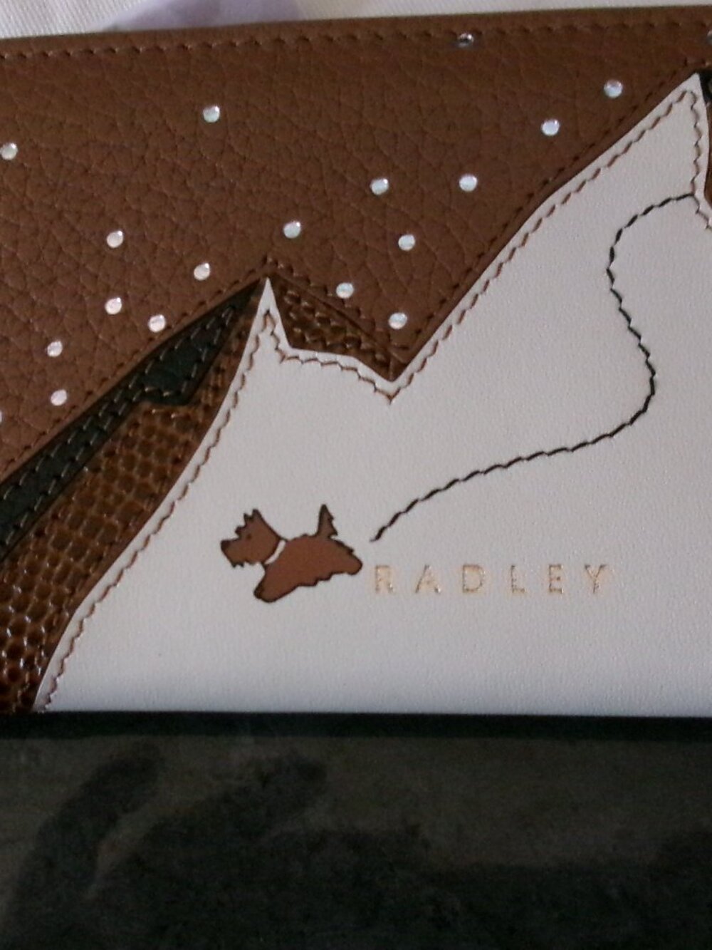 NWT Radley London Mountain Wanderer Brown Leather Wallet - Picture 2 of 6